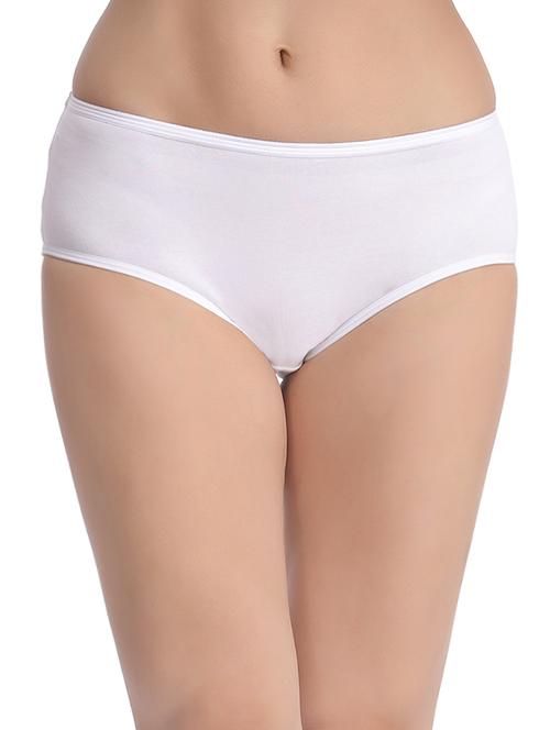 white cotton hipster panty - 13680847 - Very Small Image - 1