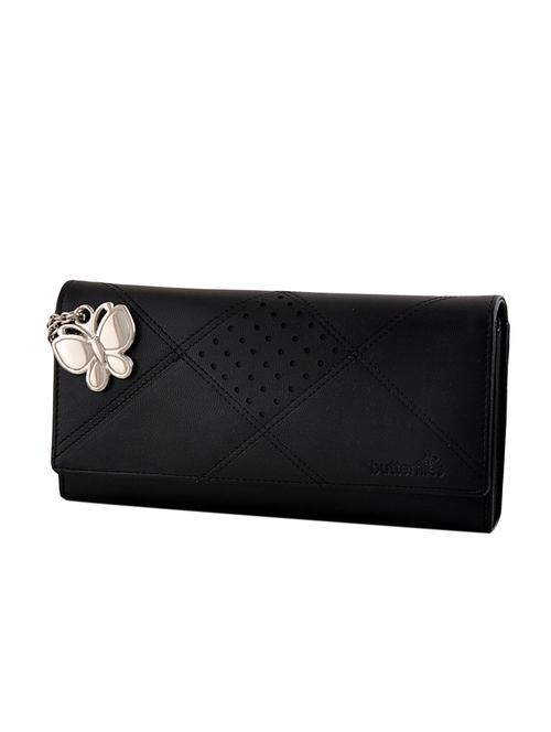 black leatherette regular purse - 13682032 - Very Small Image - 1