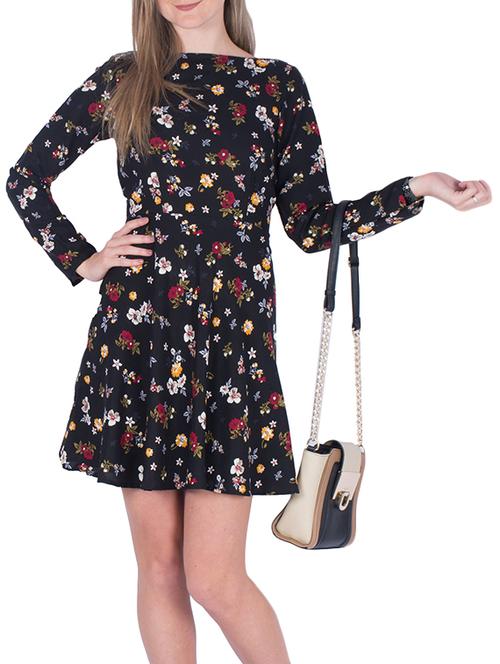 black viscose dress - 13685898 - Very Small Image - 1