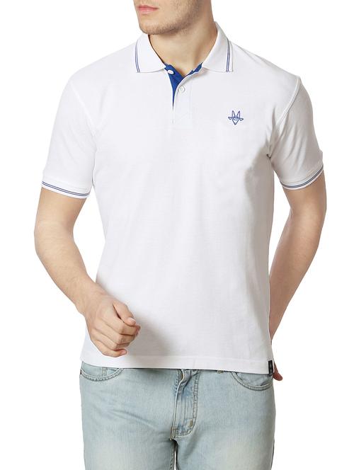 white cotton t-shirt - 13686044 - Very Small Image - 1