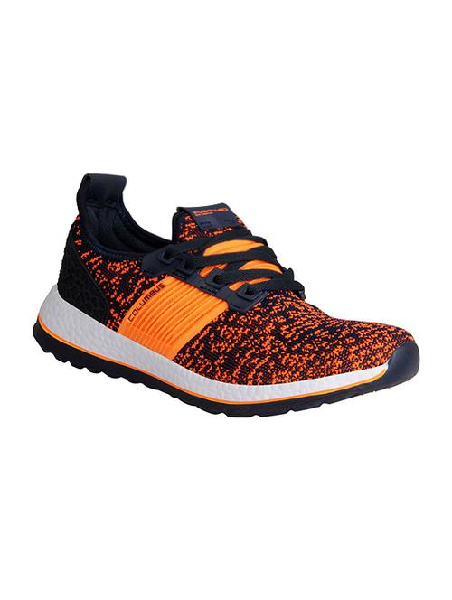 orange fabric sport shoes - 13686151 - Very Small Image - 1