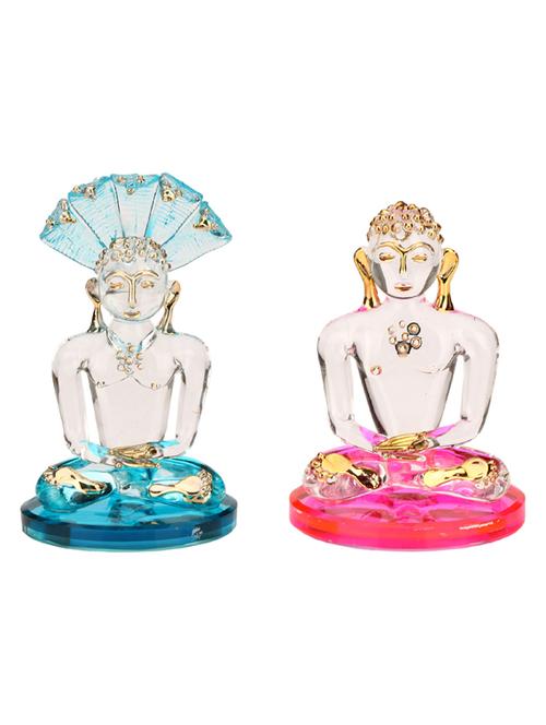 somil peaceful quite blessing mahaveera combo - 13686581 - Very Small Image - 1