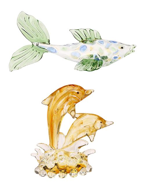 somil playing dolphin pair & naughty fish in water combo - 13686602 - Very Small Image - 1