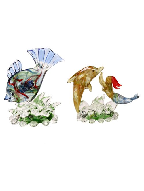 somil playing dolphin pair & naughty fish in water combo - 13686626 - Very Small Image - 1