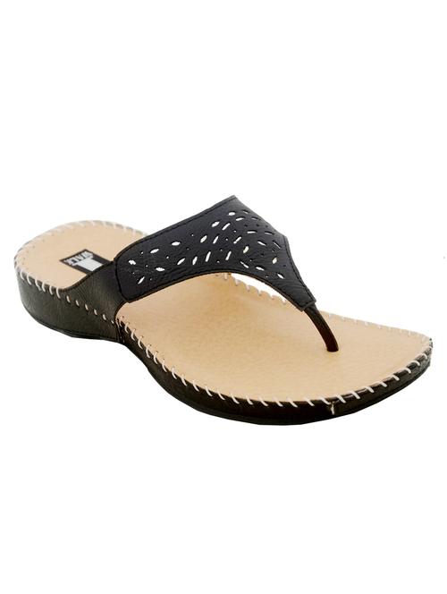 black open thong sandal - 13690672 - Very Small Image - 1