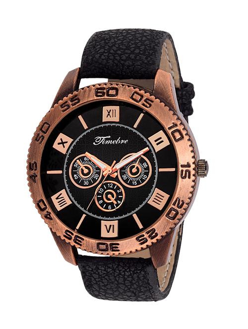 timebre men the black beast analog watch - 13700831 - Very Small Image - 1