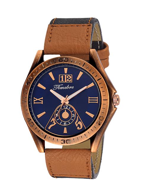timebre men copper dust casual analog watch - 13700840 - Very Small Image - 1