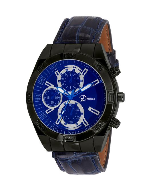 d'milano men sports sapphire casual analog watch - 13700862 - Very Small Image - 1