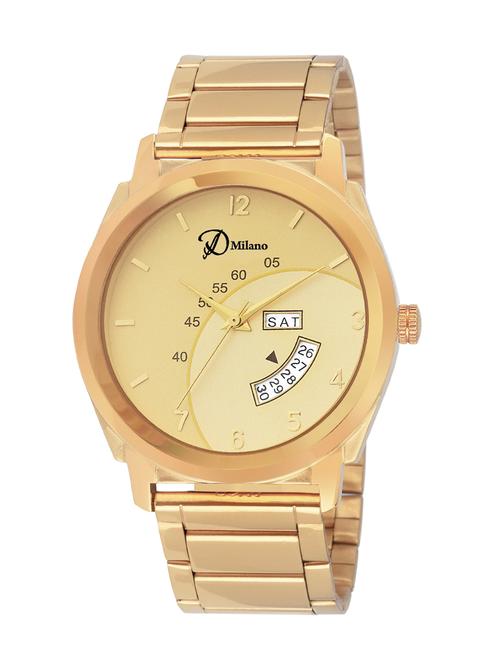 round dial analog watch-(dmgxgld068) - 13700925 - Very Small Image - 1