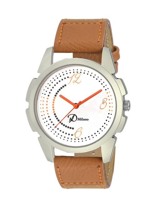 d'milano men magic ivory casual analog watch - 13700952 - Very Small Image - 1