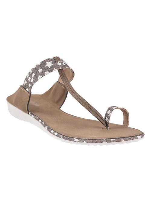 brown one toe sandal - 13711233 - Very Small Image - 1