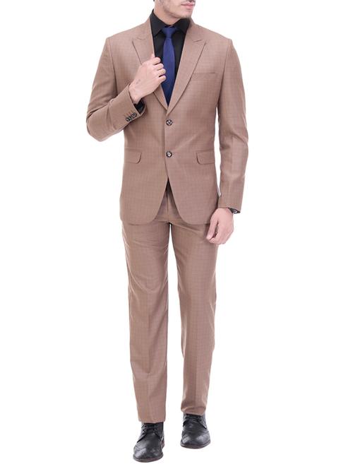 beige viscose suit - 13714289 - Very Small Image - 1