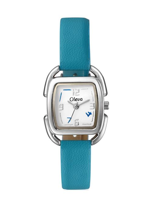 oleva ladies leather watch - 13715920 - Very Small Image - 1
