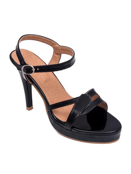 black ankle strap sandal - 13716311 - Very Small Image - 1