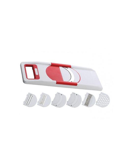 jen alpha 8 in 1 grater, slicer (red) - 13718225 - Very Small Image - 1