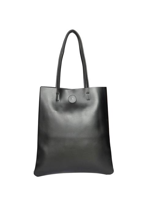 black leatherette tote - 13720163 - Very Small Image - 1