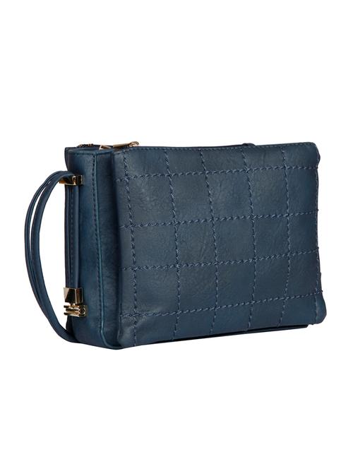 blue leatherette regular sling bag - 13720213 - Very Small Image - 1