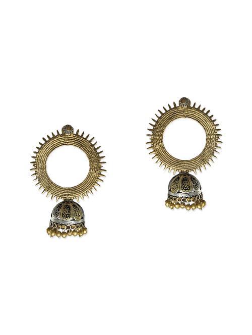 anetra jhumka style jhumka earrings - 13722110 - Very Small Image - 1