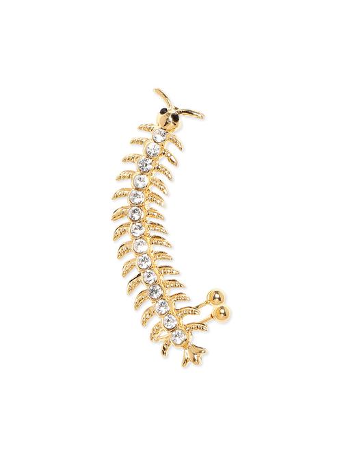 gold metal cuff earrings - 13722849 - Very Small Image - 1