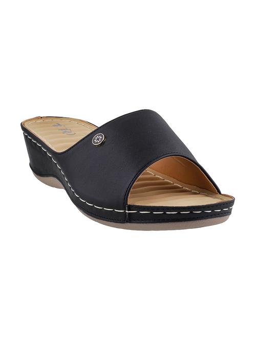 Black slip on wedge - 13723703 - Very Small Image - 1