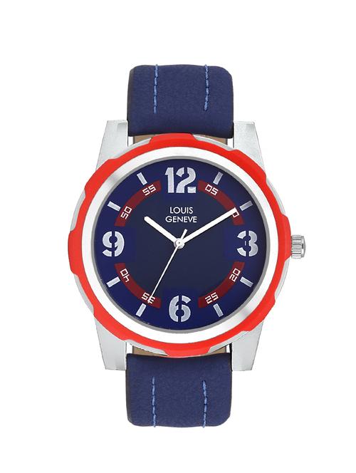 louis geneve isport series analog watch for men (bblue-125) - 13725906 - Very Small Image - 1