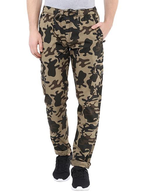 camouflage cotton cargos - 13727028 - Very Small Image - 1