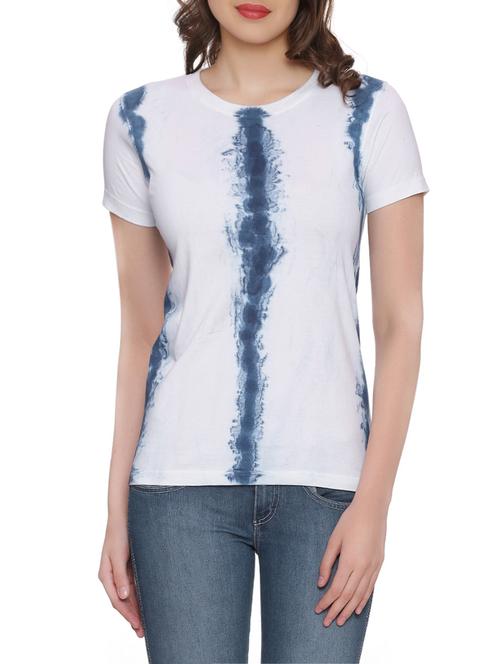 round neck tie and dye tee - 13730388 - Very Small Image - 1