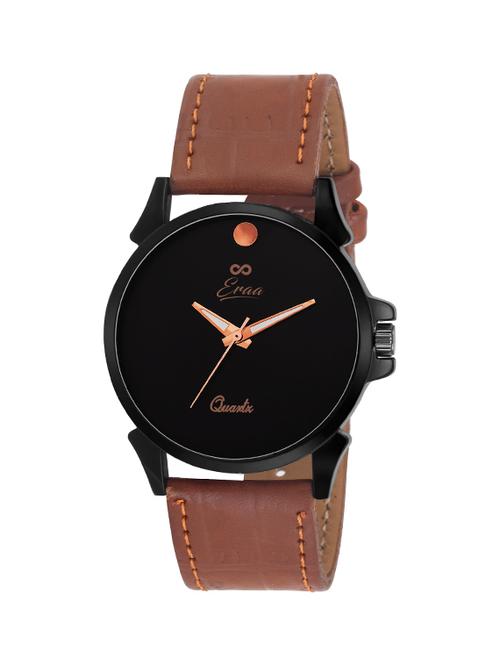 eraa men cosmic brown and black wrist watch - 13730932 - Very Small Image - 1