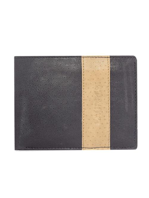 black & tan leatherette wallet - 13732015 - Very Small Image - 1