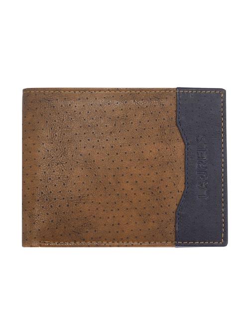 brown leatherette wallet - 13732027 - Very Small Image - 1