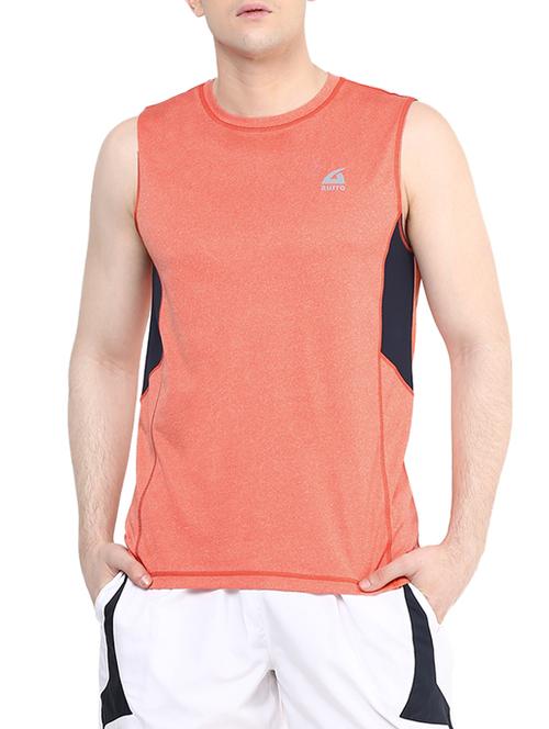 orange polyester tshirt - 13732231 - Very Small Image - 1