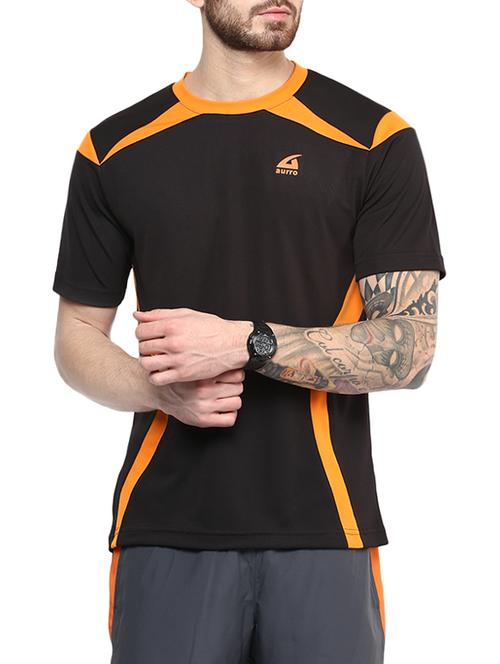 black polyester tshirt - 13732243 - Very Small Image - 1