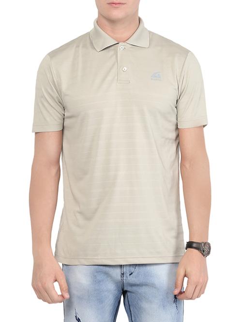 beige polyester tshirt - 13732258 - Very Small Image - 1