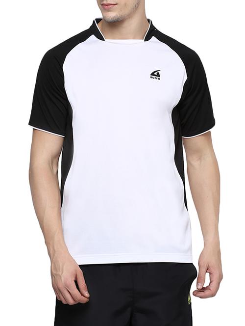 white polyester tshirt - 13732271 - Very Small Image - 1