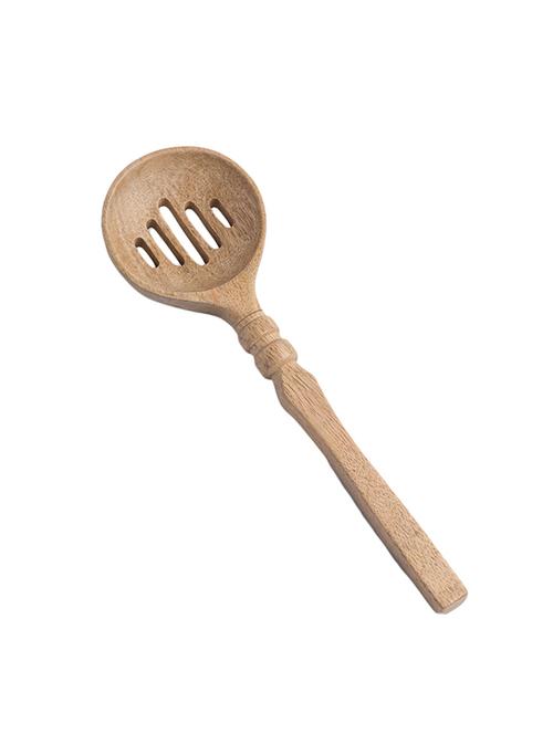 deziworkz natural wood kitchen spatula - 13732364 - Very Small Image - 1