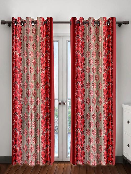 cortina hs18 plain set of 2 door curtain - 13733003 - Very Small Image - 1