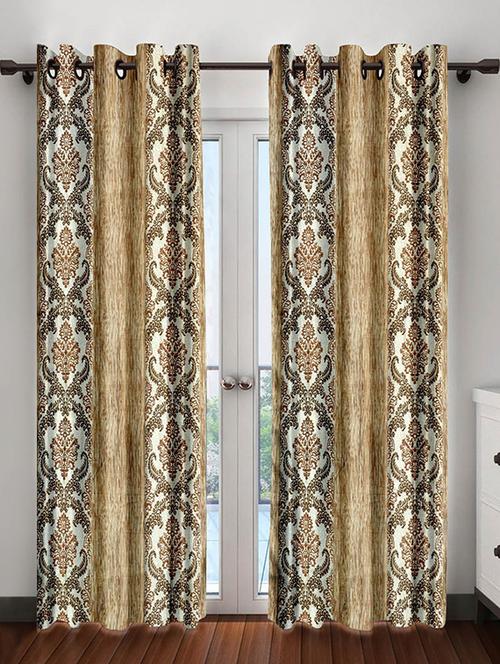 cortina hs18 plain set of 2 door curtain - 13733009 - Very Small Image - 1