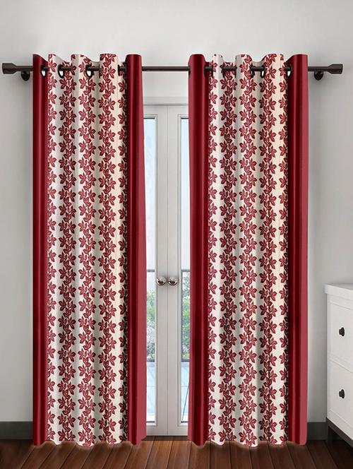 cortina hs18 plain set of 2 door curtain - 13733012 - Very Small Image - 1