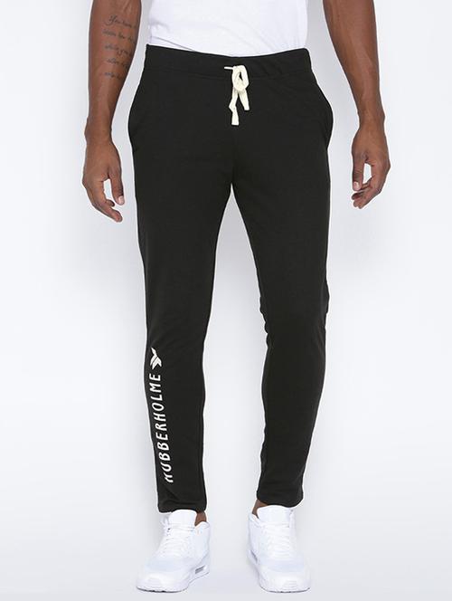 black cotton joggers track pant - 13734531 - Very Small Image - 1