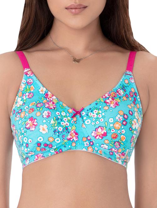 contrast detail floral bra - 13735850 - Very Small Image - 1
