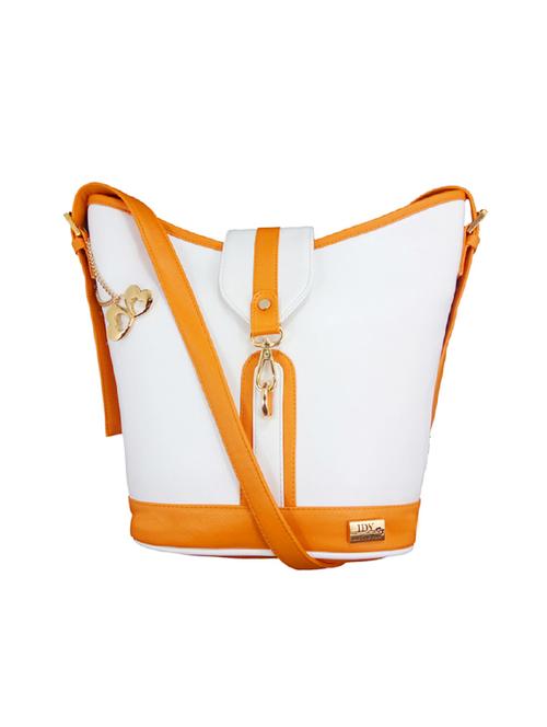 white leatherette hobo handbag - 13740440 - Very Small Image - 1