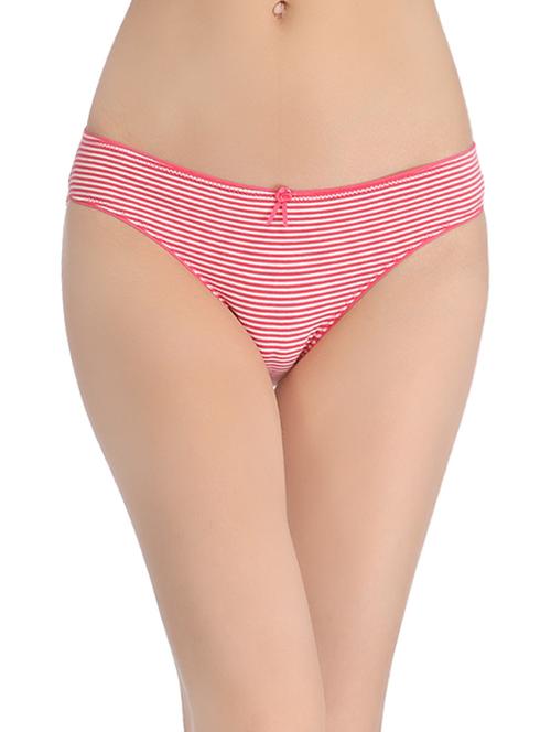 pink cotton bikini panty - 13741582 - Very Small Image - 1