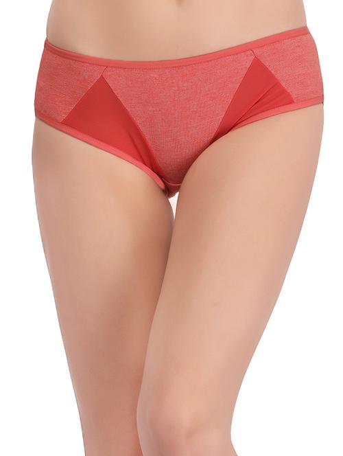 coral cotton hipster panty - 13741664 - Very Small Image - 1