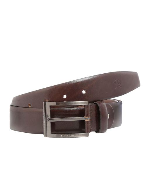 brown leather belt - 13742332 - Very Small Image - 1