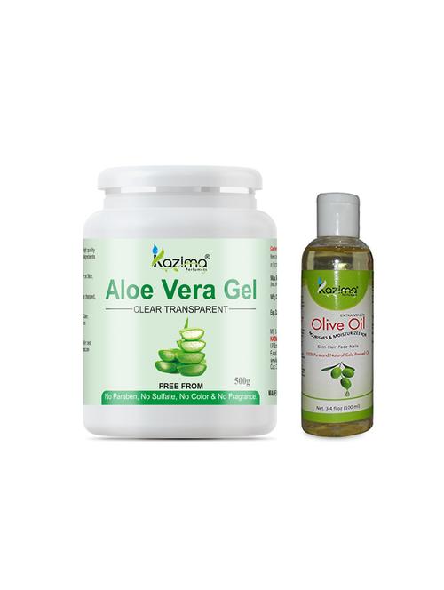 kazima aloe vera gel and kazima olive oil - 13744458 - Very Small Image - 1