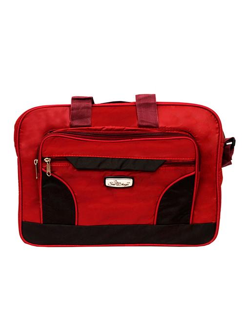 red leatherette luggage bag - 13744595 - Very Small Image - 1
