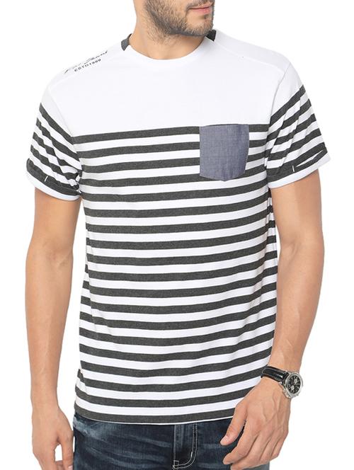 white cotton pockett-shirt - 13744744 - Very Small Image - 1