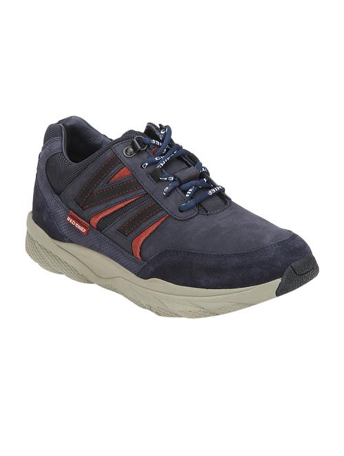 blue leather lace up shoes - 13745698 - Very Small Image - 1
