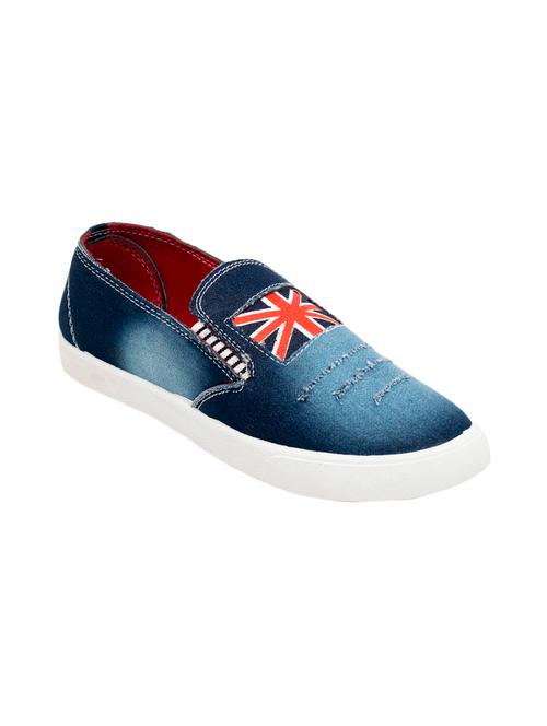 blue denim casual slipon - 13745873 - Very Small Image - 1