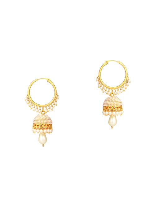 gold copper balli earrings - 13746008 - Very Small Image - 1